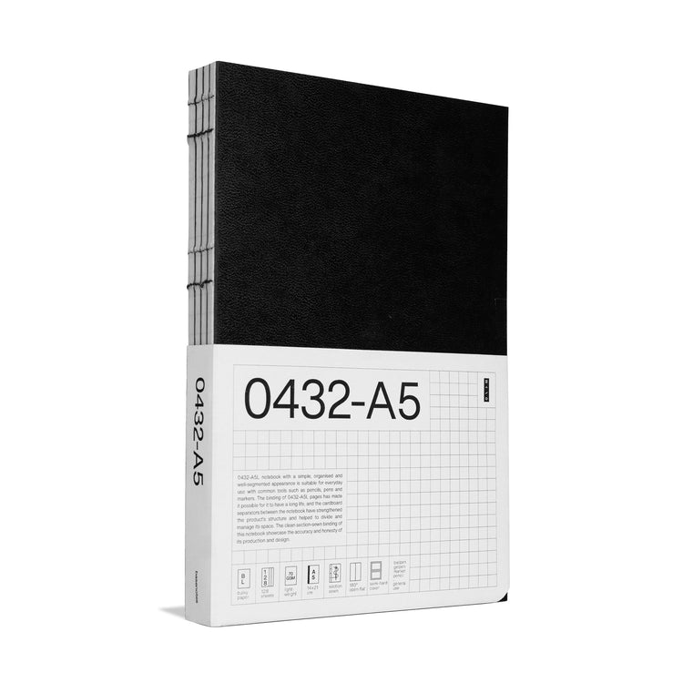 0432-A5 Leather Notebook