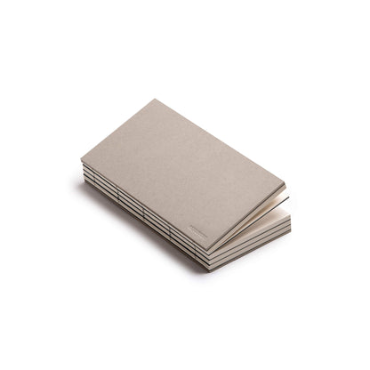 basenotes 1122 Paperbook with Beige cover and handmade exposed binding for flat opening pages