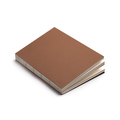 basenotes 2333 Brown Paperbook featuring FSC-certified materials, durable spine stitching, and soft-touch cover.