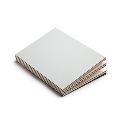 basenotes 2333 Cloud Mist Paperbook featuring a soft grey cover, visible stitching, and high-quality acid-free paper.
